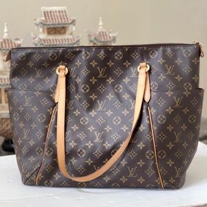 💎 RARE SIDE POCKETS 💎 ZIPPER TOTE LOUIS VUITTON GM TOTALLY
